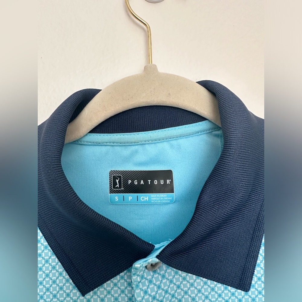PGA Tour - Men’s Polo - Blue - Size Small